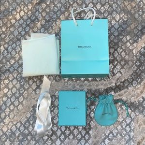 Brand New Authentic Tiffany & Co Gift Bag Set